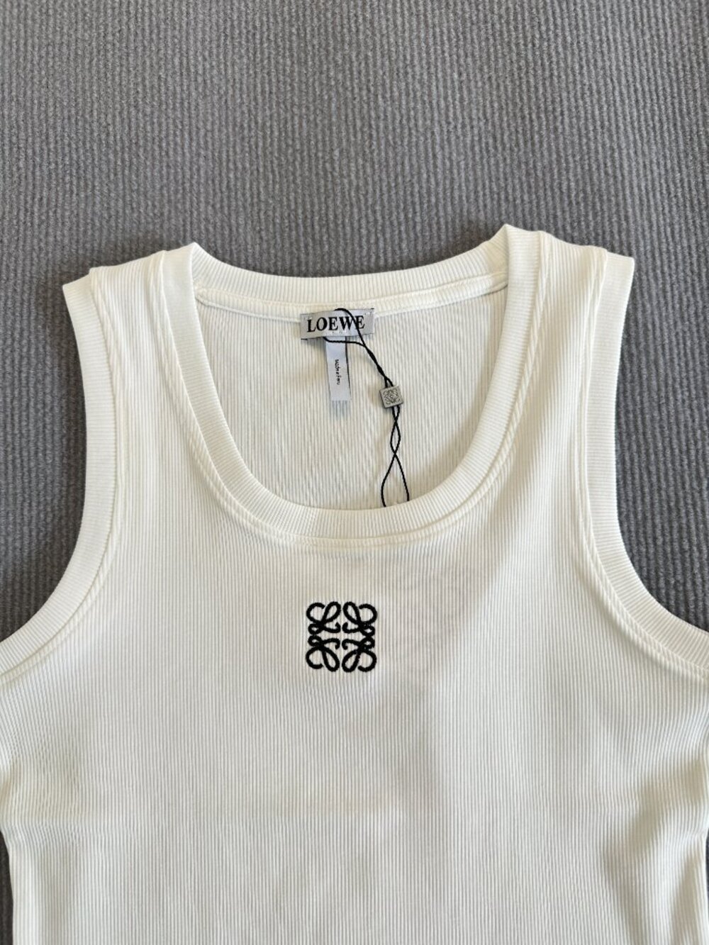 Loewe Women's White Tank Top M - Picture 2 of 5